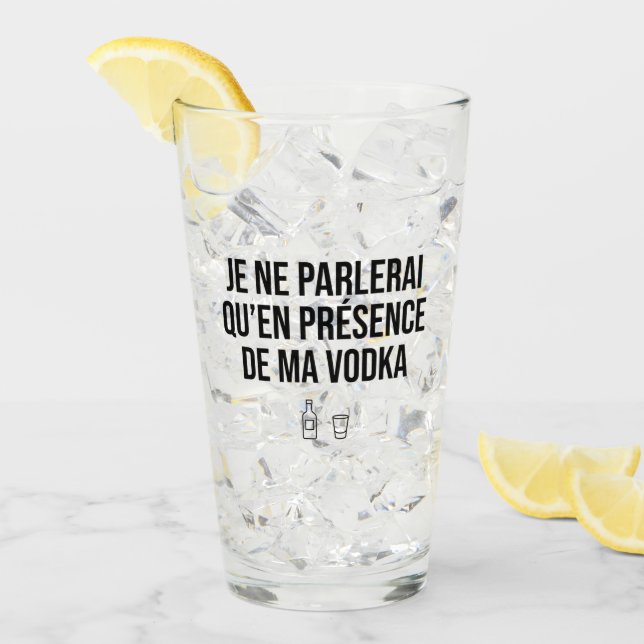 Copo De Pint Verre Vodka (Gelo frontal)