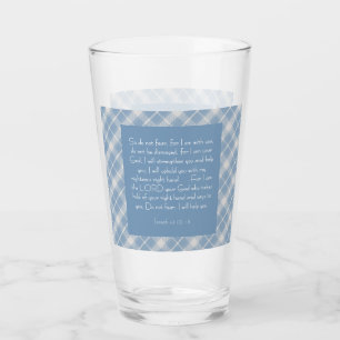 Copo De Pint Versículo da Bíblia Personalizável Isaías 41:10, 1