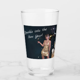 Copo De Pint Véspera de ano novo em vestimenta sequestrada