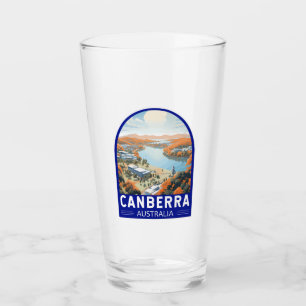 Copo De Pint Viagem Art Vintage da Austrália Camberra