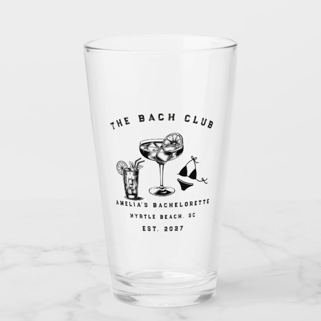 Copo De Pint Viagem de Fim de Semana Personalizada Festa de Sol (Frente)