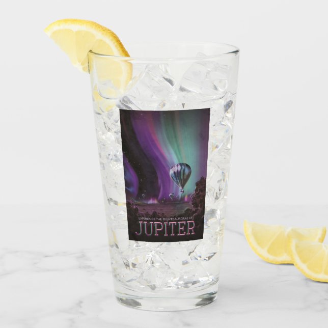 Copo De Pint Viagem de Júpiter por Auroras Pesadas do Balão de  (Gelo frontal)