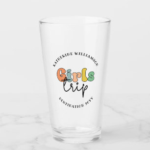 Copo De Pint Viagem de Meninas Personalizadas Férias de fim d
