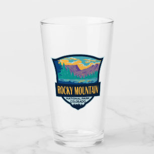 Copo De Pint Viagem do Parque Nacional da Montanha Rocky Teton 
