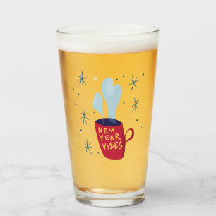 Copo De Pint Víblias de Ano Novo fumando caneca