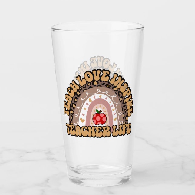 Copo De Pint Vida de Professora (Frente)