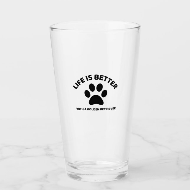 Copo De Pint vida de recuperação de ouros (Frente)