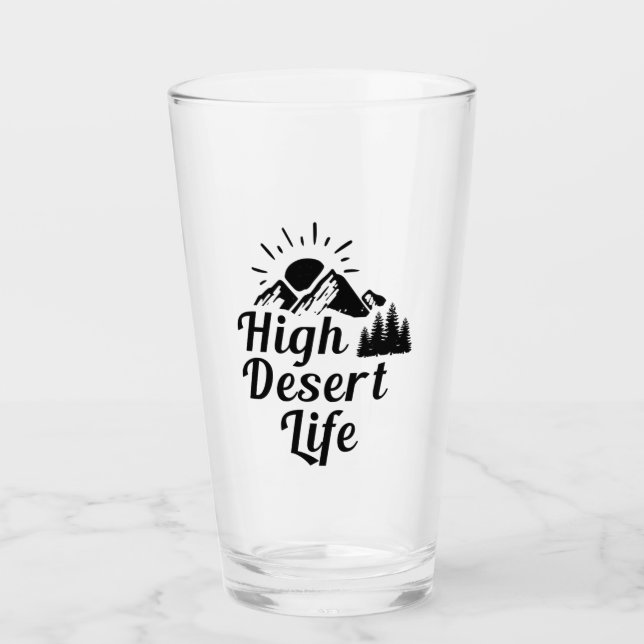 Copo De Pint Vida no Deserto Superior (Frente)