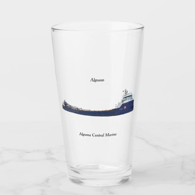 Copo De Pint Vidro algoso (Frente)