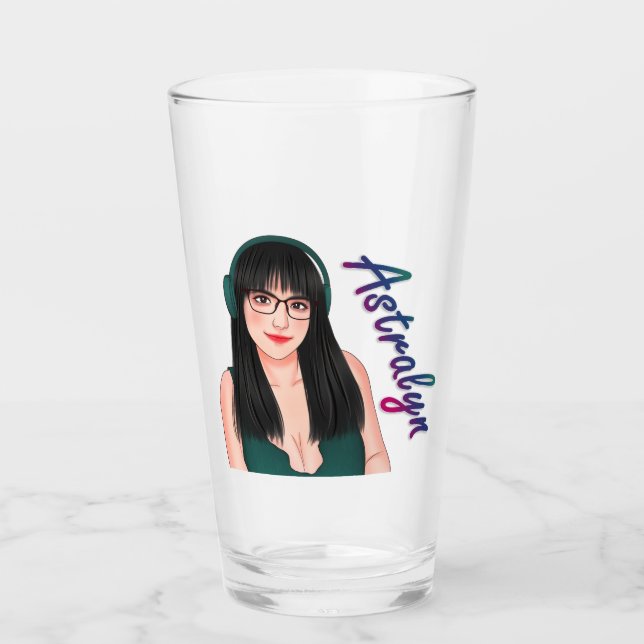 Copo De Pint Vidro - Astralyn (Frente)