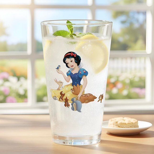 Copo De Pint Vidro Branco da Neve (Criador carregado)