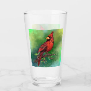 Copo De Pint Vidro Cardinal Vermelho norte