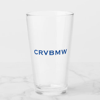 Copo De Pint Vidro CRVBMW