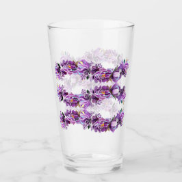 Copo De Pint Vidro de Alma Roxo