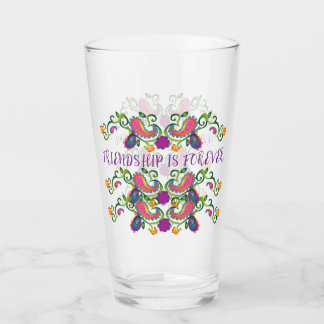 Copo De Pint Vidro de Amizade