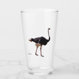 Copo De Pint Vidro de avestruz