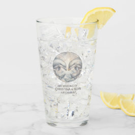 Copo De Pint Vidro de Casamento Modelo de Golfinho