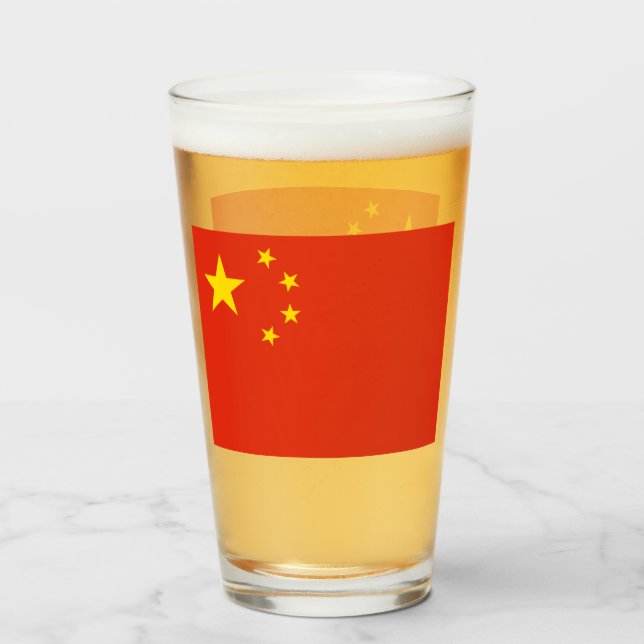 COPO DE PINT VIDRO DE CERVEJA DA CHINA (Frente (Preenchido))