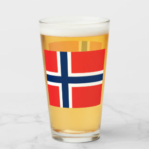 COPO DE PINT VIDRO DE CERVEJA DA NORUEGA