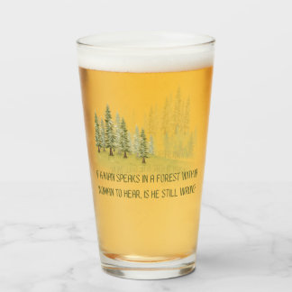 Copo De Pint Vidro de Cerveja Engraçado para Homens
