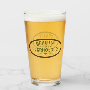Copo De Pint Vidro De Cerveja Moderna Engraçado