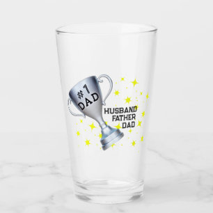 Copo De Pint Vidro de cerveja personalizada do Pai nº 1