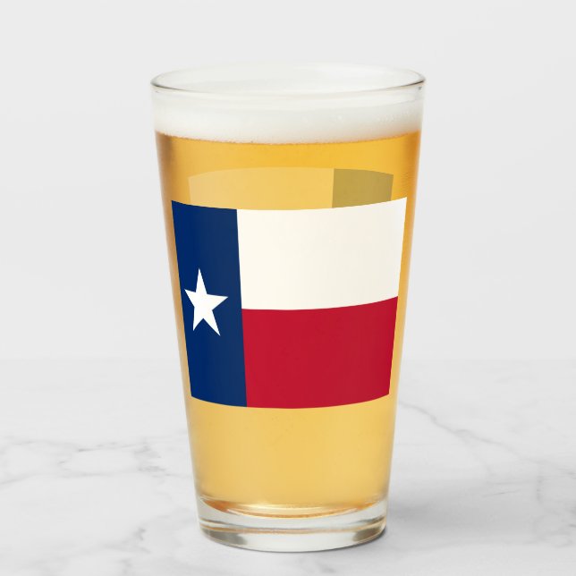COPO DE PINT VIDRO DE CERVEJA TEXAS (Frente (Preenchido))