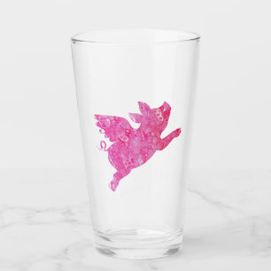 Copo De Pint Vidro De Cerveja Voadora, Porco Voador, Tumbler,