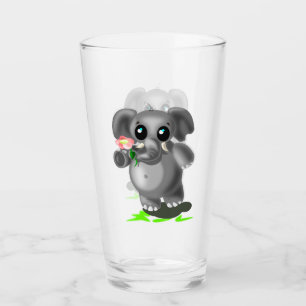 Copo De Pint Vidro de Elefante Cento