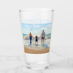 Copo De Pint Vidro de Fotografias Personalizado com a Oferta de