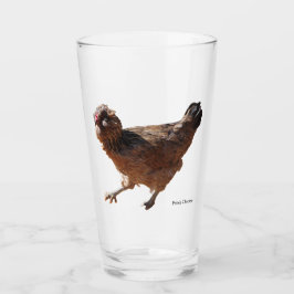 Copo De Pint vidro de Frango Polonês