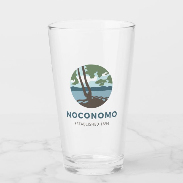 Copo De Pint Vidro de impressão (Frente)