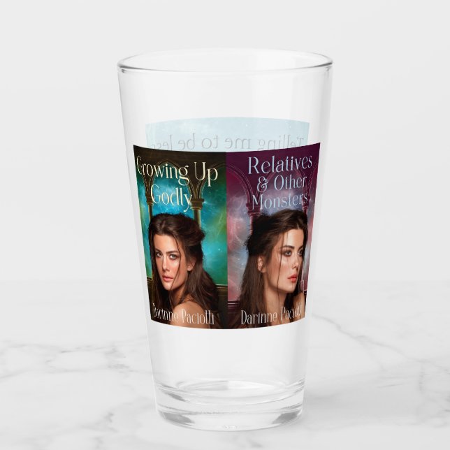 Copo De Pint Vidro de Impressão Hera (Frente)