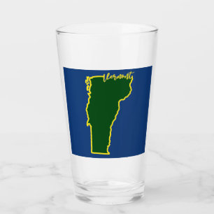 Copo De Pint Vidro de impressão Vermont