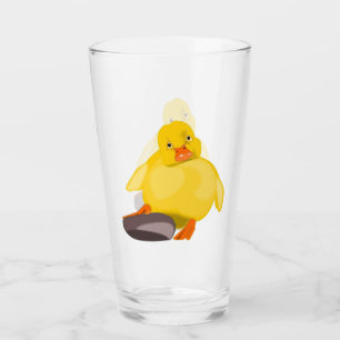 Copo De Pint Vidro de Pato Cortado