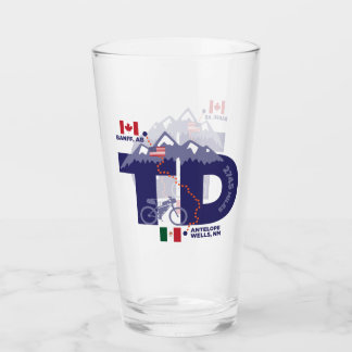 Copo De Pint Vidro de pinta em divisão Tour 'TD'