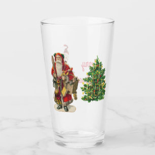 Copo De Pint Vidro de Pintura de Natal - Nostálgico