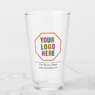 Copo De Pint Vidro de tinta personalizado de 16 pontos com o se
