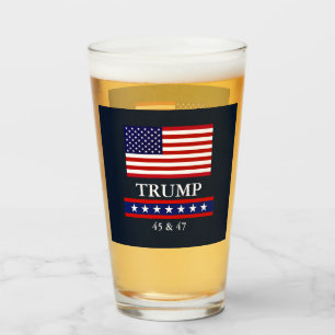 COPO DE PINT VIDRO DE TRUMP DO PRESIDENTE DONALD