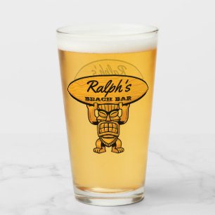 Copo De Pint Vidro do Bar de praia de Ralph