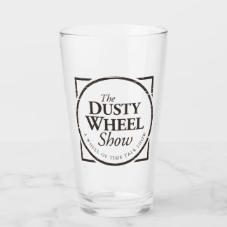 Copo De Pint Vidro do Bar do logotipo Dusty Show