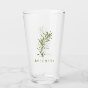Copo De Pint Vidro do Bebendo de pinta ROSEMARY FRESCO