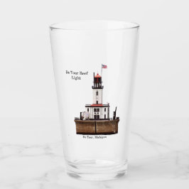 Copo De Pint Vidro do De Tour Reef Light