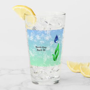 Copo De Pint Vidro do Dia da Terra
