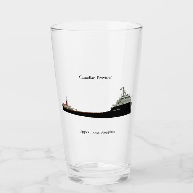 Copo De Pint Vidro do Fornecedor Canadense (Frente)