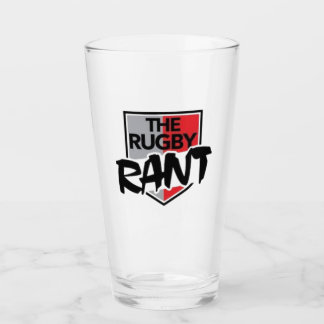Copo De Pint Vidro do Rugby Rant Pint
