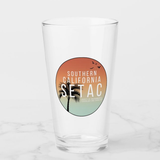 Copo De Pint Vidro do SoCal SETAC (Frente)