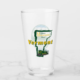 Copo De Pint Vidro do Tumbler Vermont