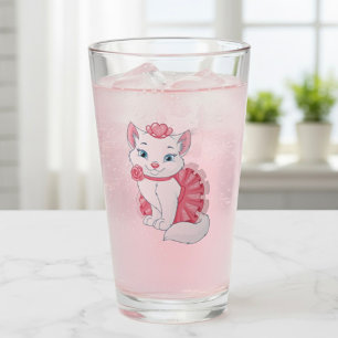 Copo De Pint Vidro gatinho