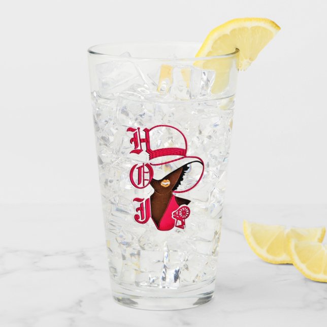 Copo De Pint Vidro HOJ / OES (Gelo traseiro)